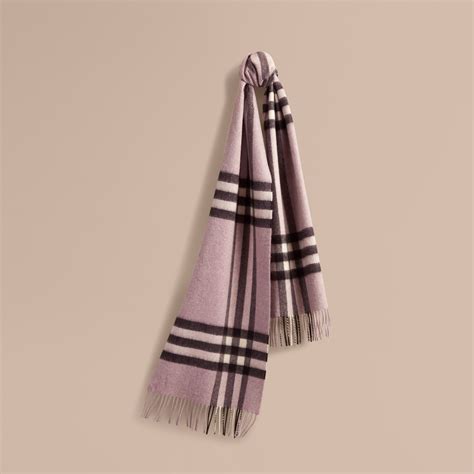 burberry lilac scarf